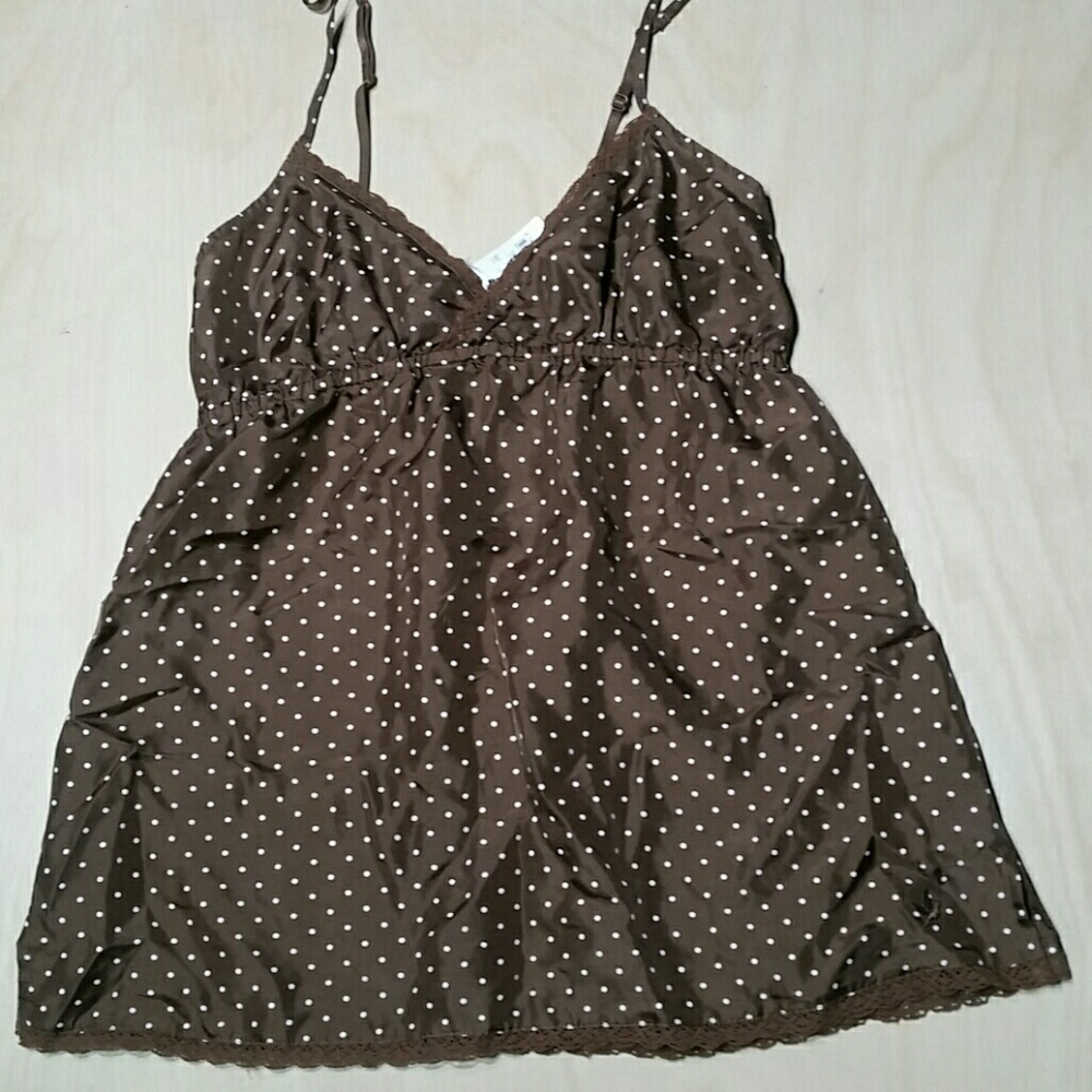NWT American Eagle 100%silk Cami Style Top XS